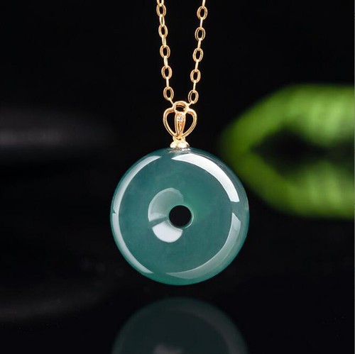 Certified natural grade jade - certified, a